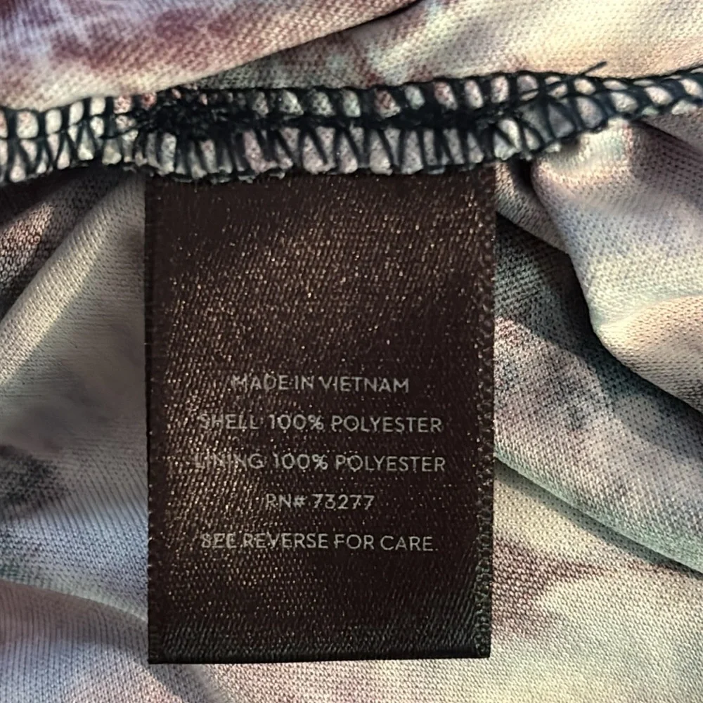 Simply Vera by Vera Wang Women's MulticolorABStract Fit & Flare Dress size XS - Picture 7 of 8